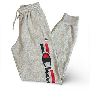 Champion Sweatpants Men's Size Small Oxford Gray